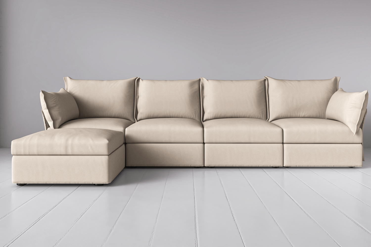 Model 06 4-Seater Left Chaise Sofa